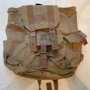 Rustic backpack